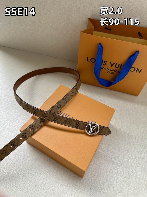 LV belt 20mmX90-115cm 8L31